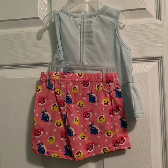Nickelodeon Matching Sets Girls Baby Shark Short Set Poshmark